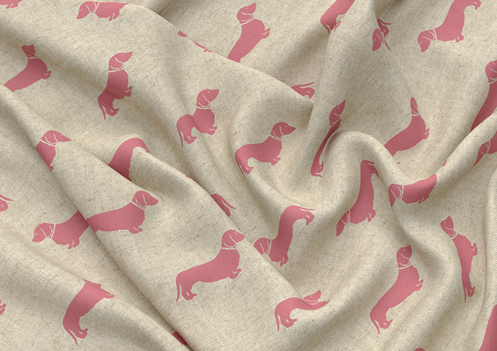 Emily Bond Peggy, Raspberry - Made to Measure Curtains - Image 4